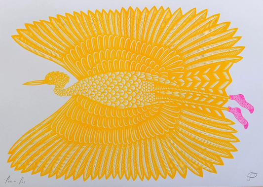 Feelin' Fly A3 Riso Print by Strangford