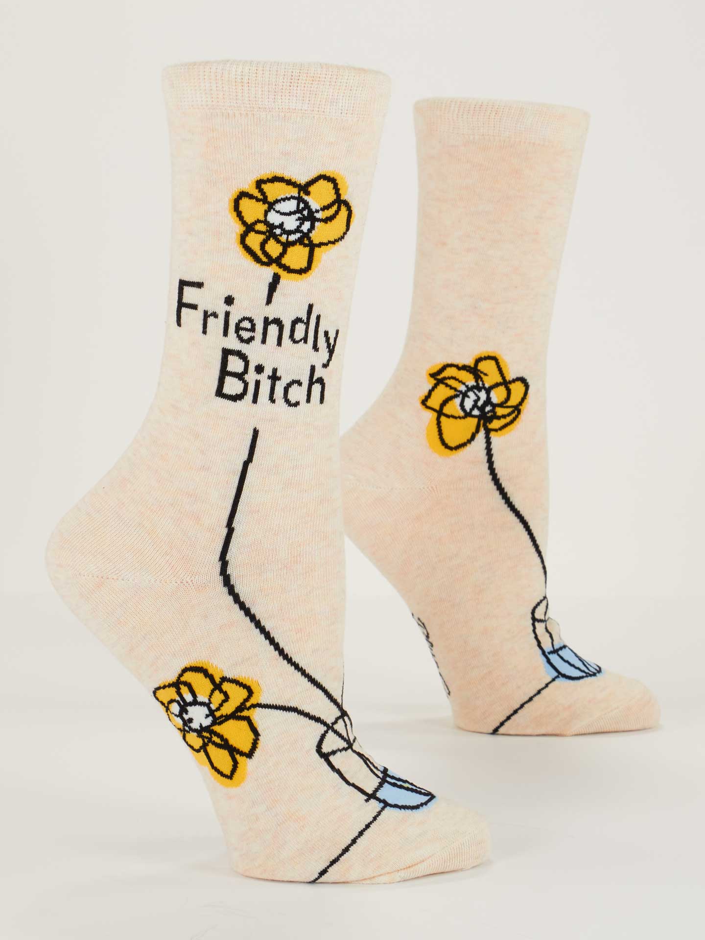 Friendly Bitch Crew Socks by Incognito