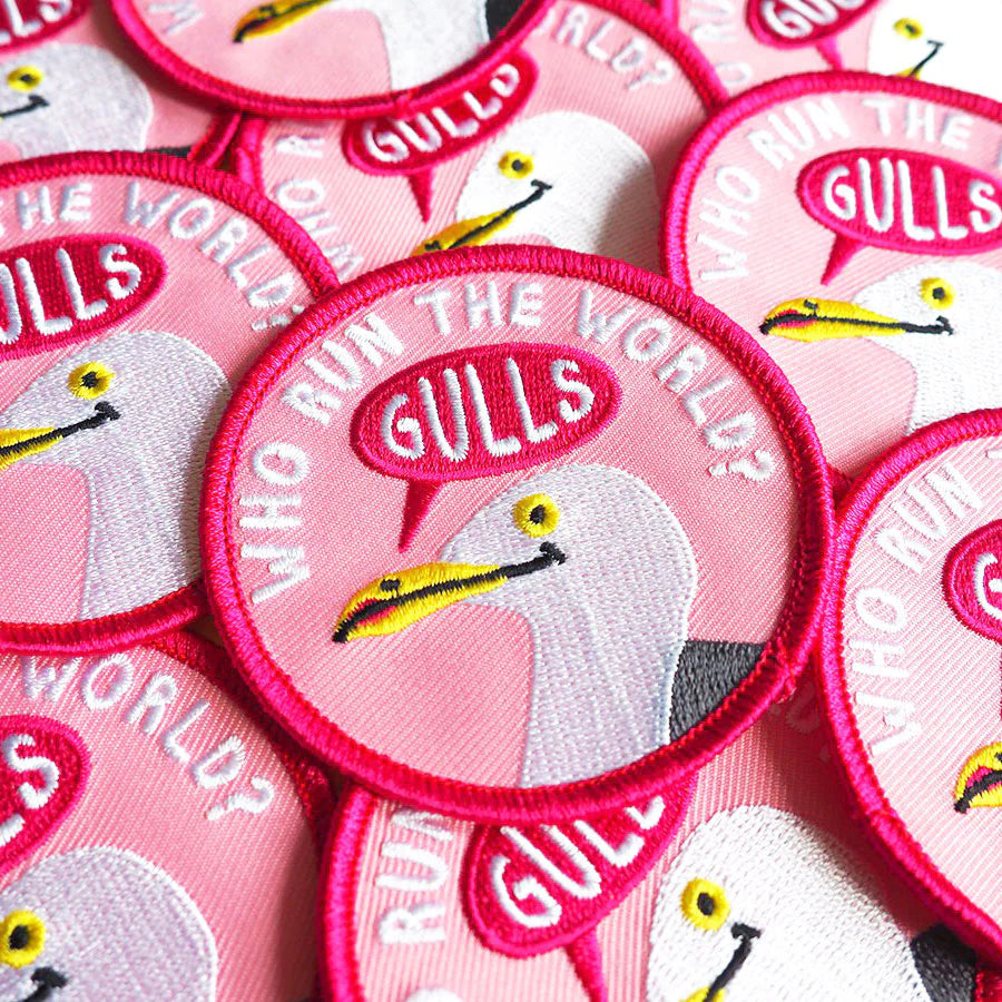 Who Run The World Iron On Patch by Hello Dodo