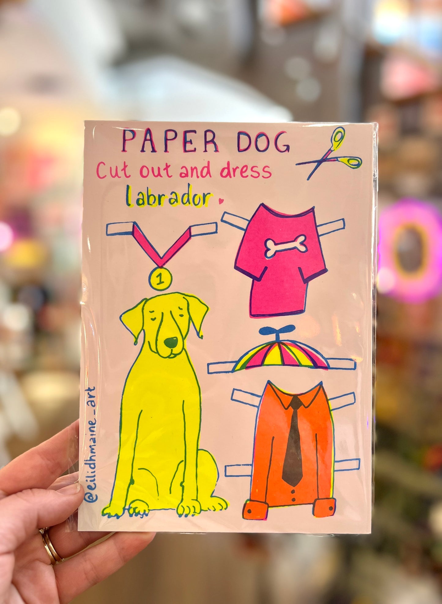 Cut Out Dogs - Labrador By Eilidh Maine