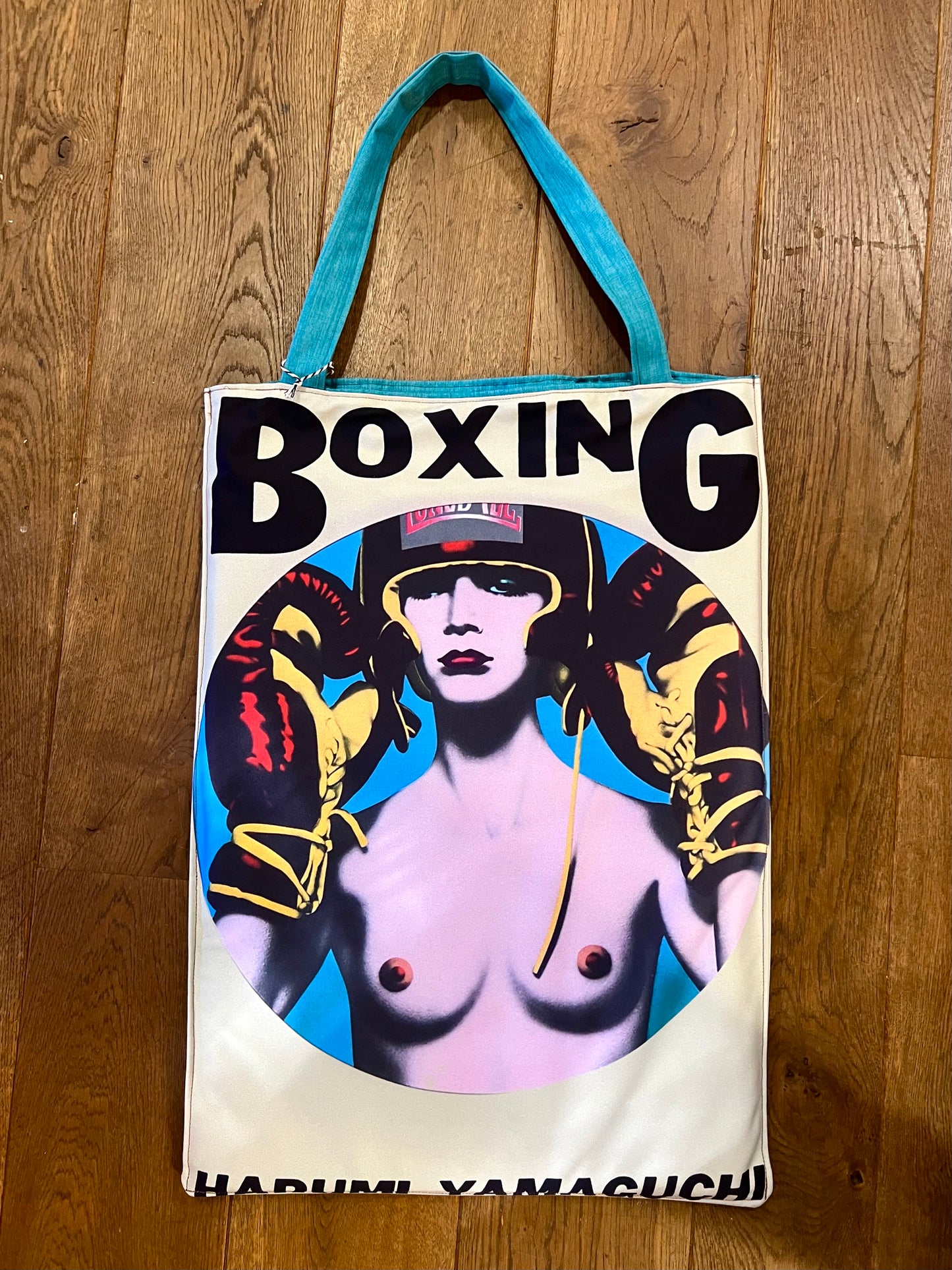 Unique Big Boxing Art Print Bag by RELAB