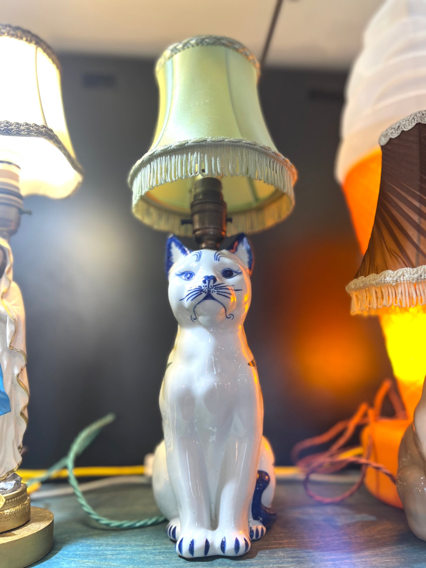 Vintag Cat Lamp by Lost & Foundry