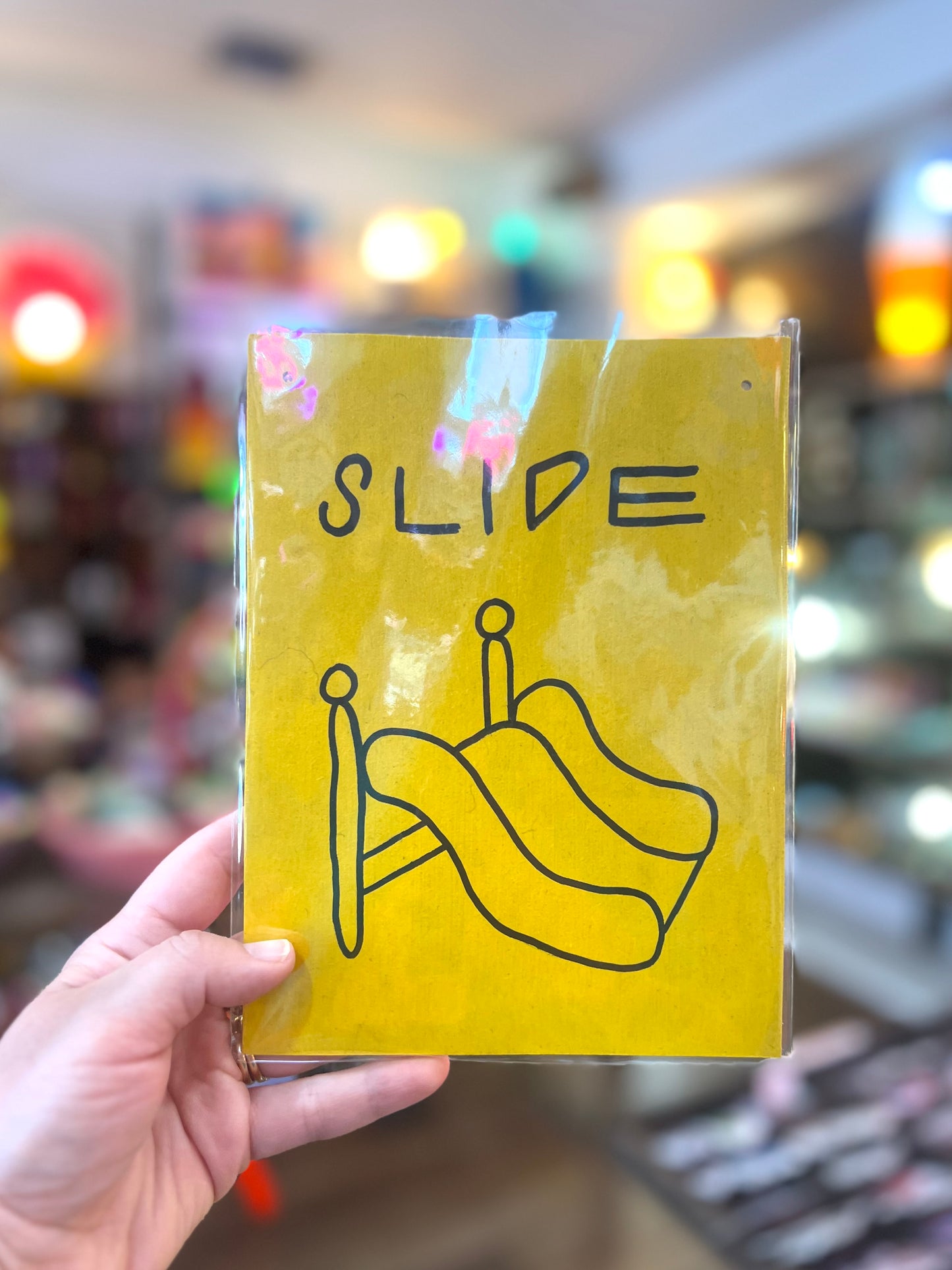 'Slide' Wooden Board Wall Art by Don Brosbin
