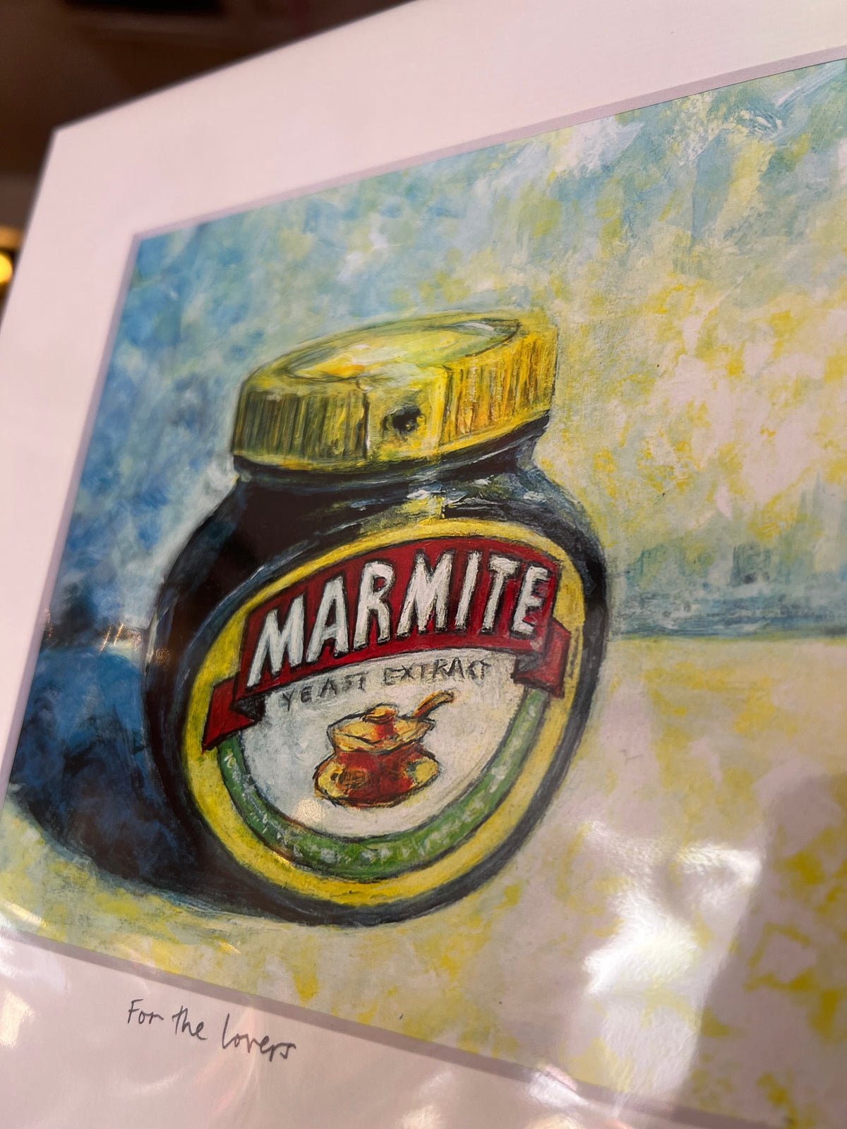 Marmite Print By Ted Hepenstal