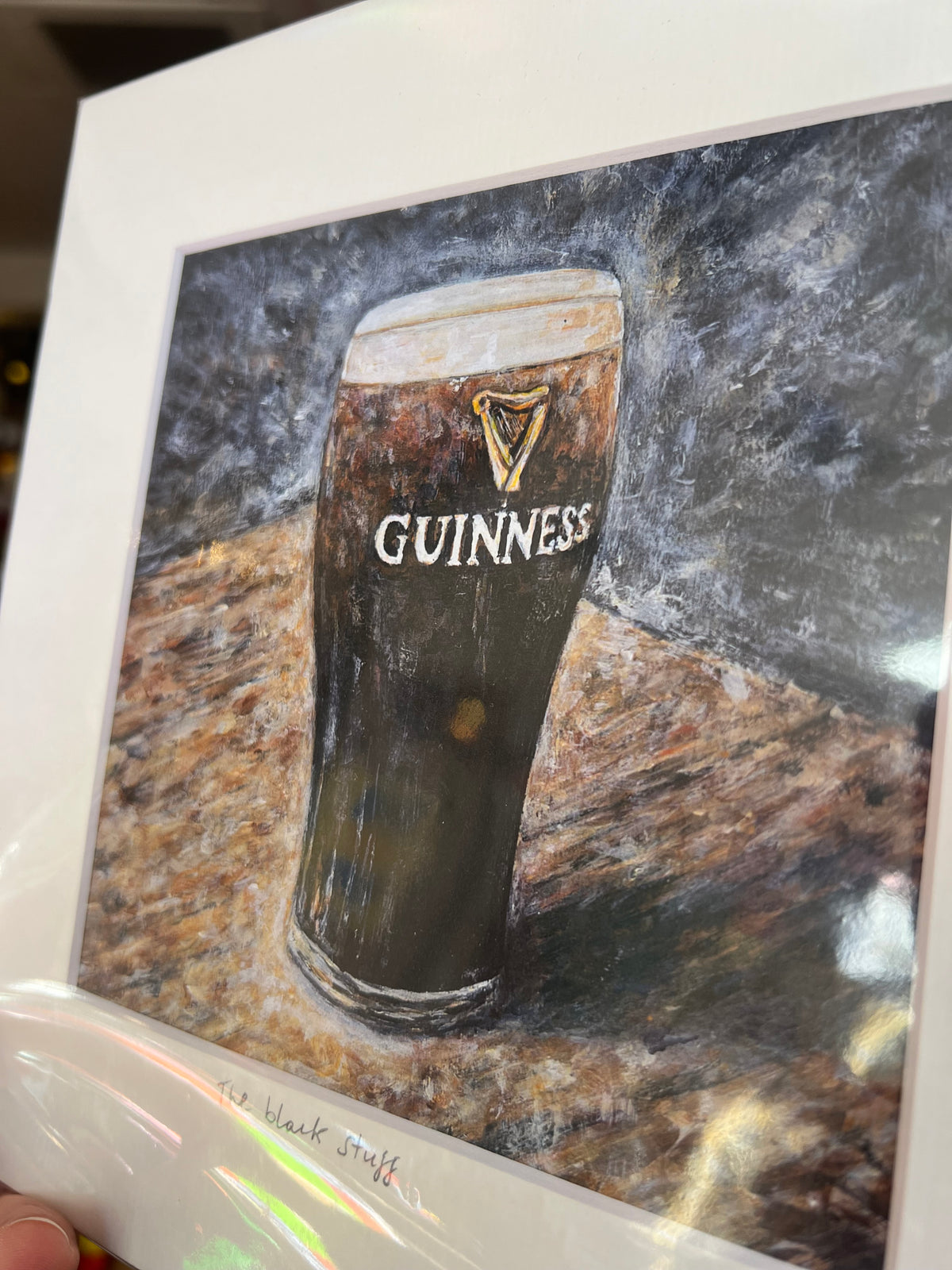 Guinness Print By Ted Hepenstal