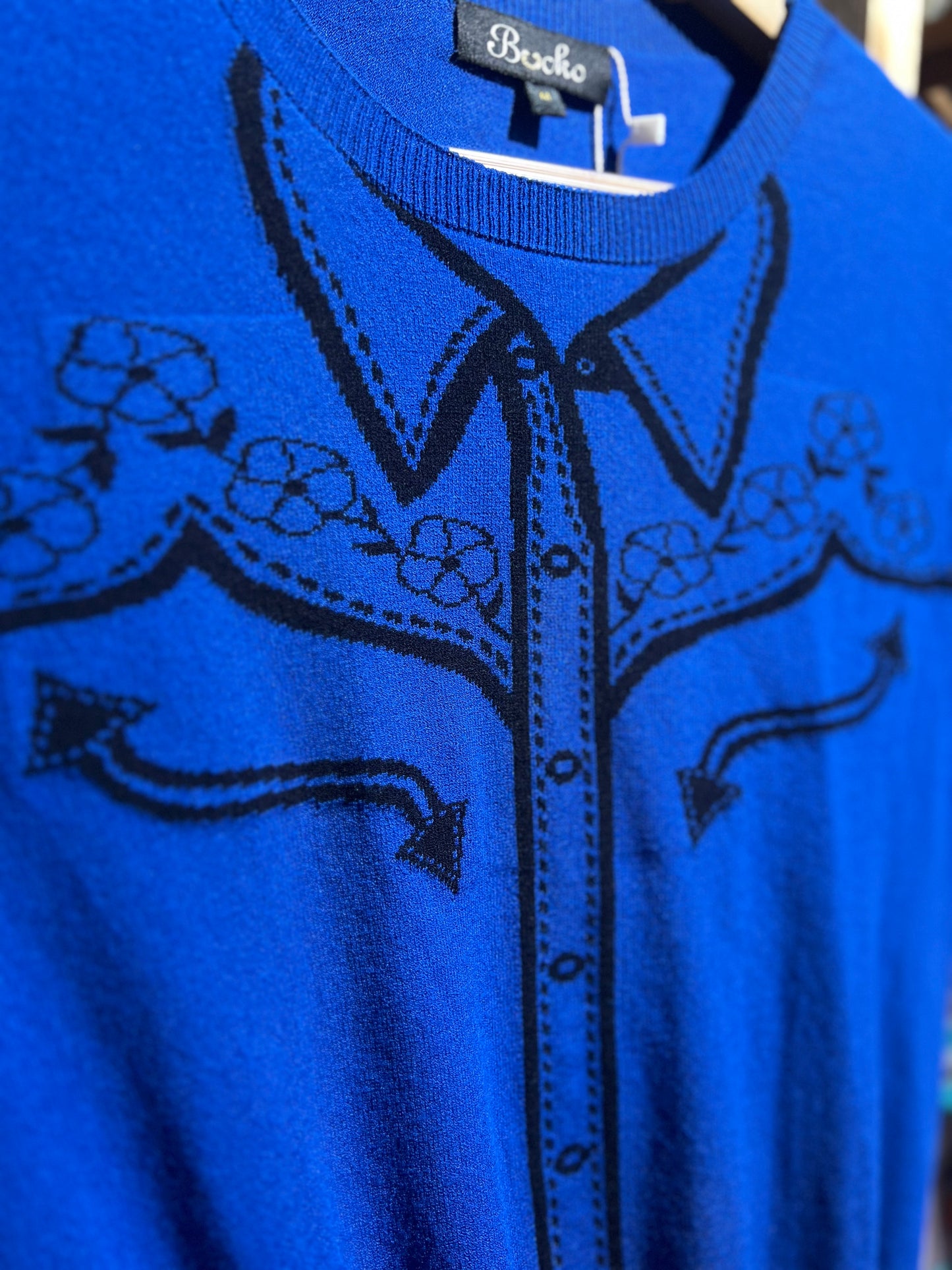Blue top by Bucko