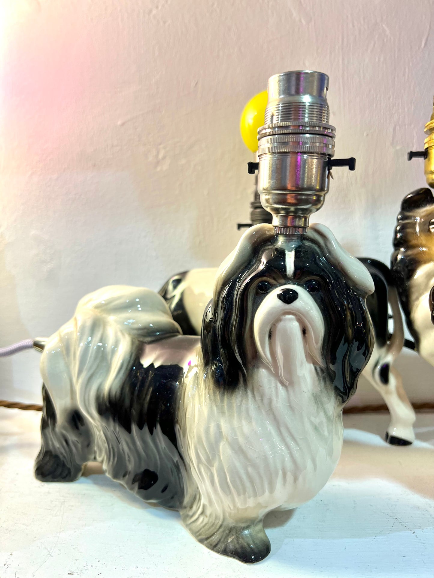 Vintage Shih Tzu Dog Lamp by Lost & Foundry
