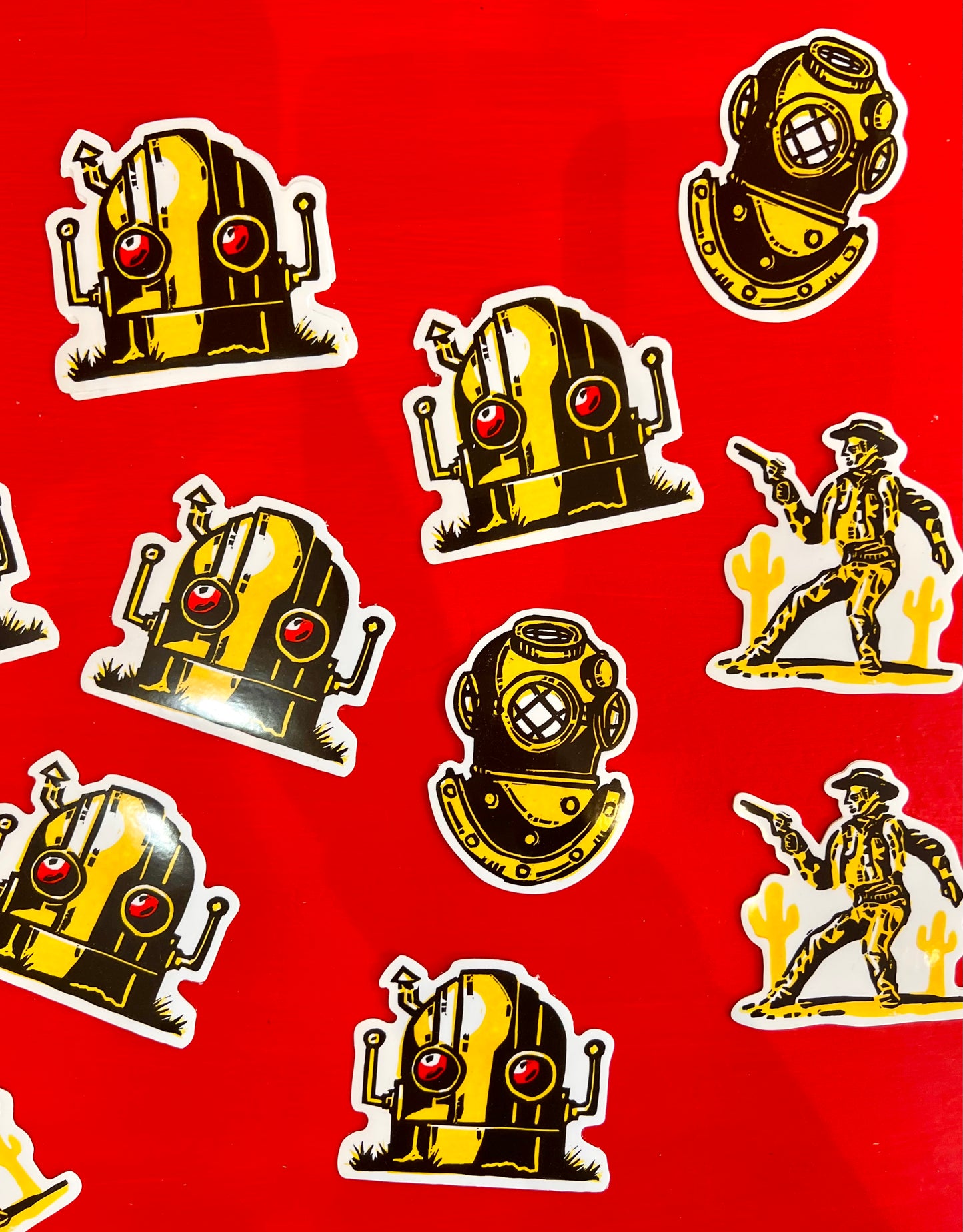 Robot Sticker By Chunkives