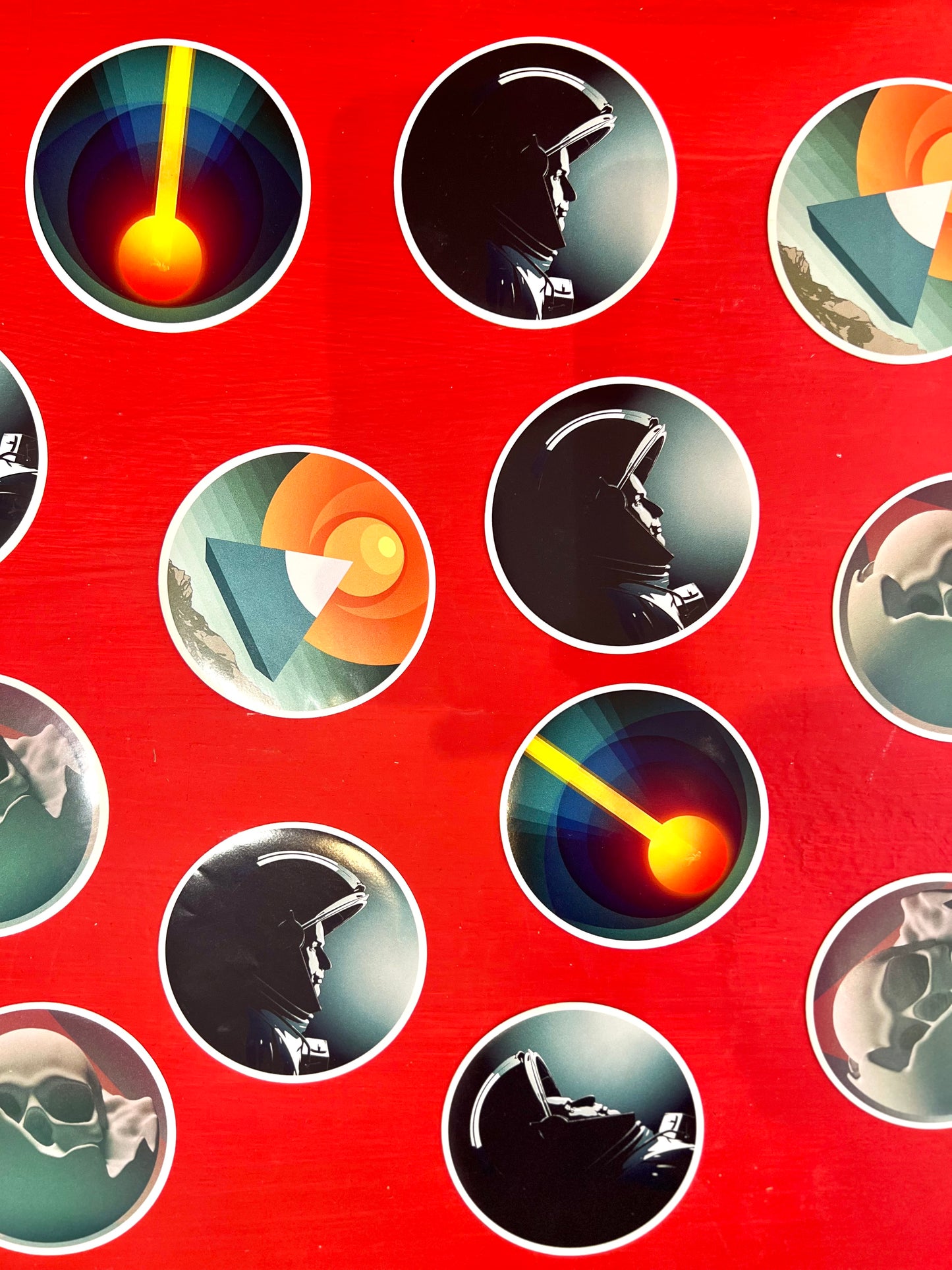 Pyramid Sticker By Chunkives