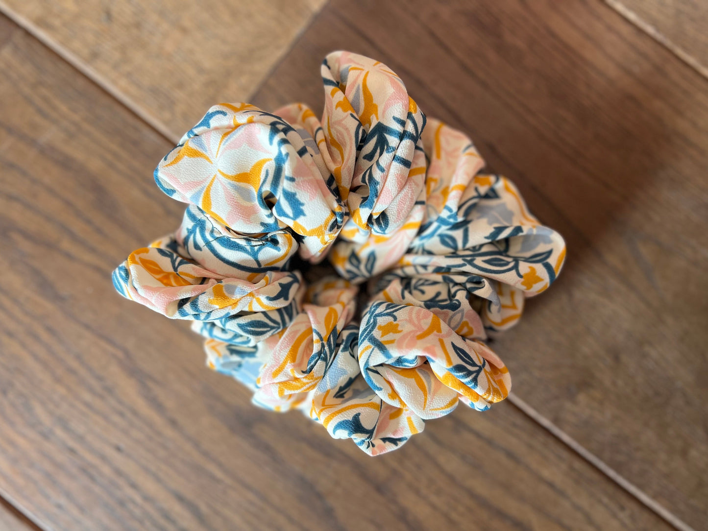 Upcycled Vintage Fabric Scrunchie By Relab