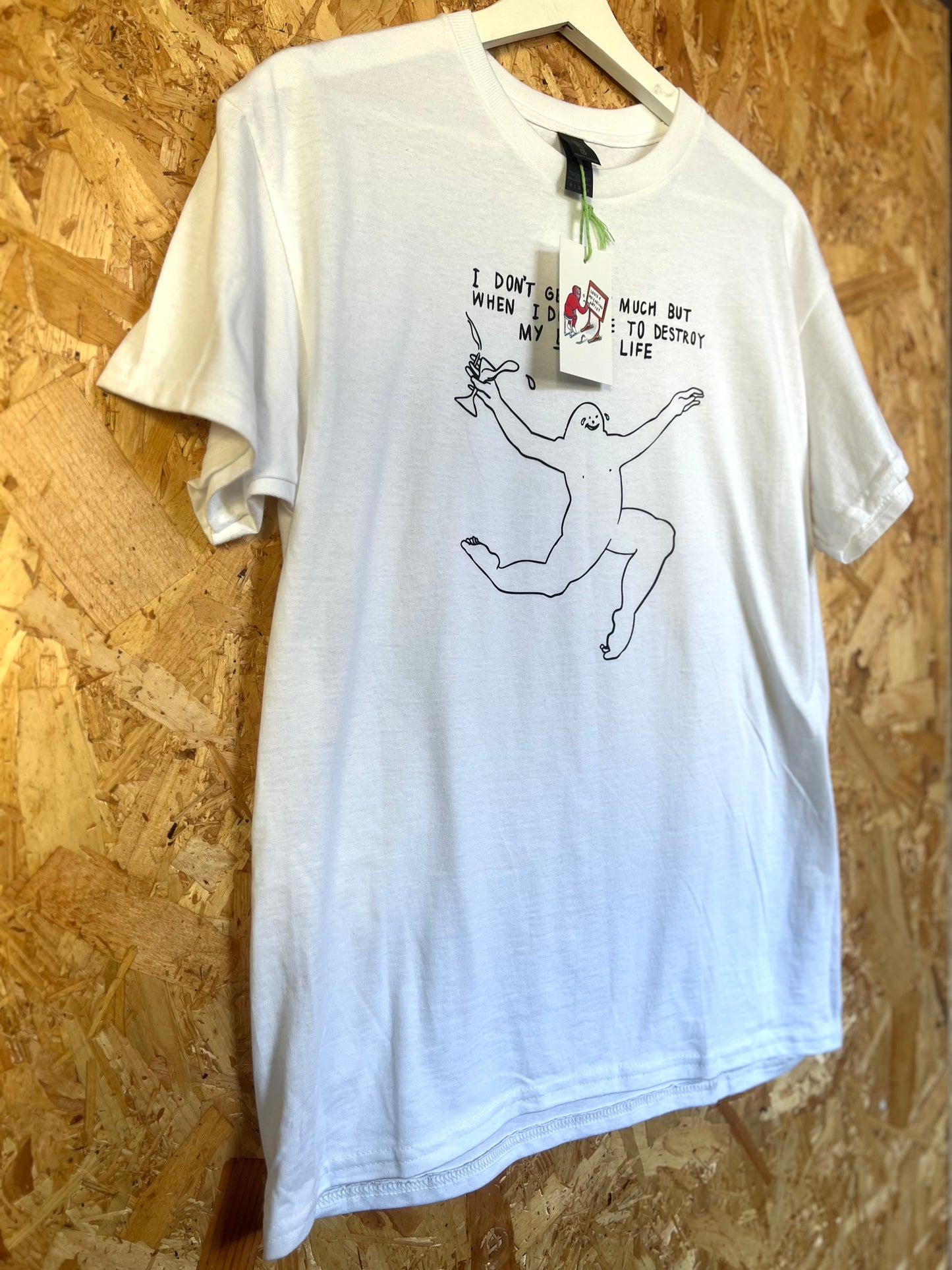 Destroy My Life T-Shirt by Louise Mcfarlane