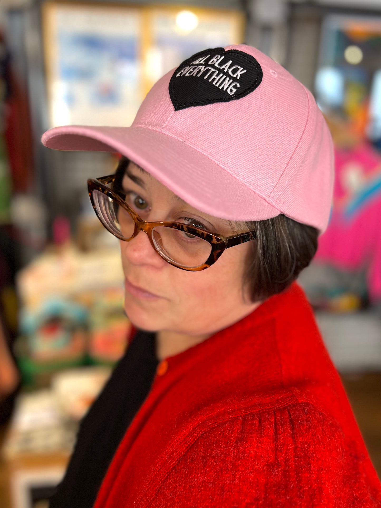 'All Black Everything' Baseball Cap By Stanley Road