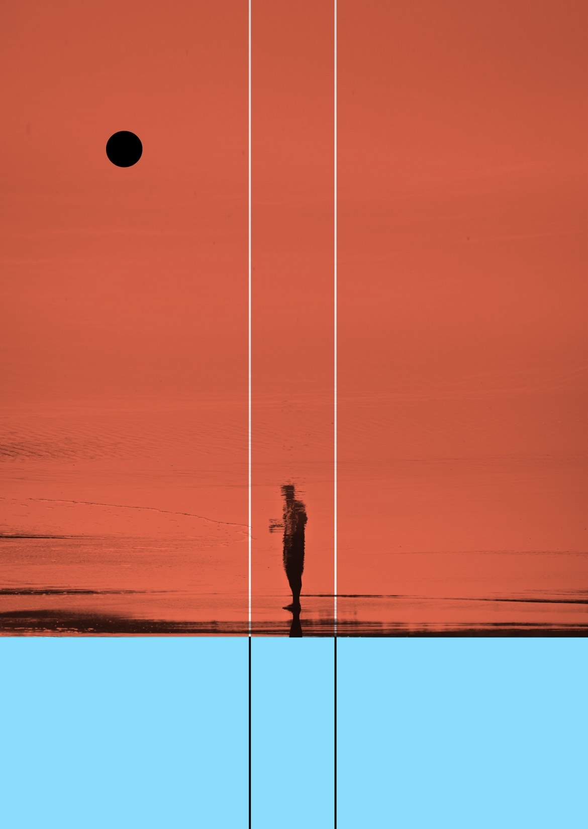 Reflections , giclee photography and graphic print by Basz Design