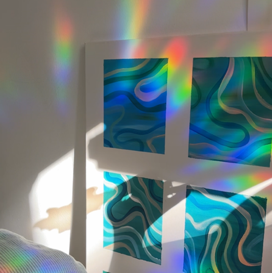 Baby Bat Sun Catcher by Gleeful Hive