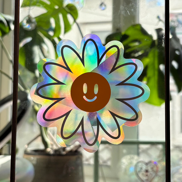 DAISY Suncatcher Window Decal by Gleeful Hive