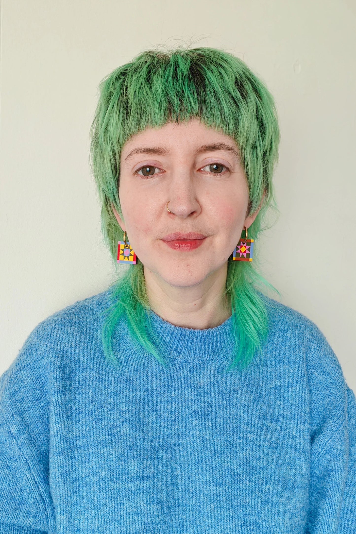 Sawtooth Star Earrings By Misfit Makes