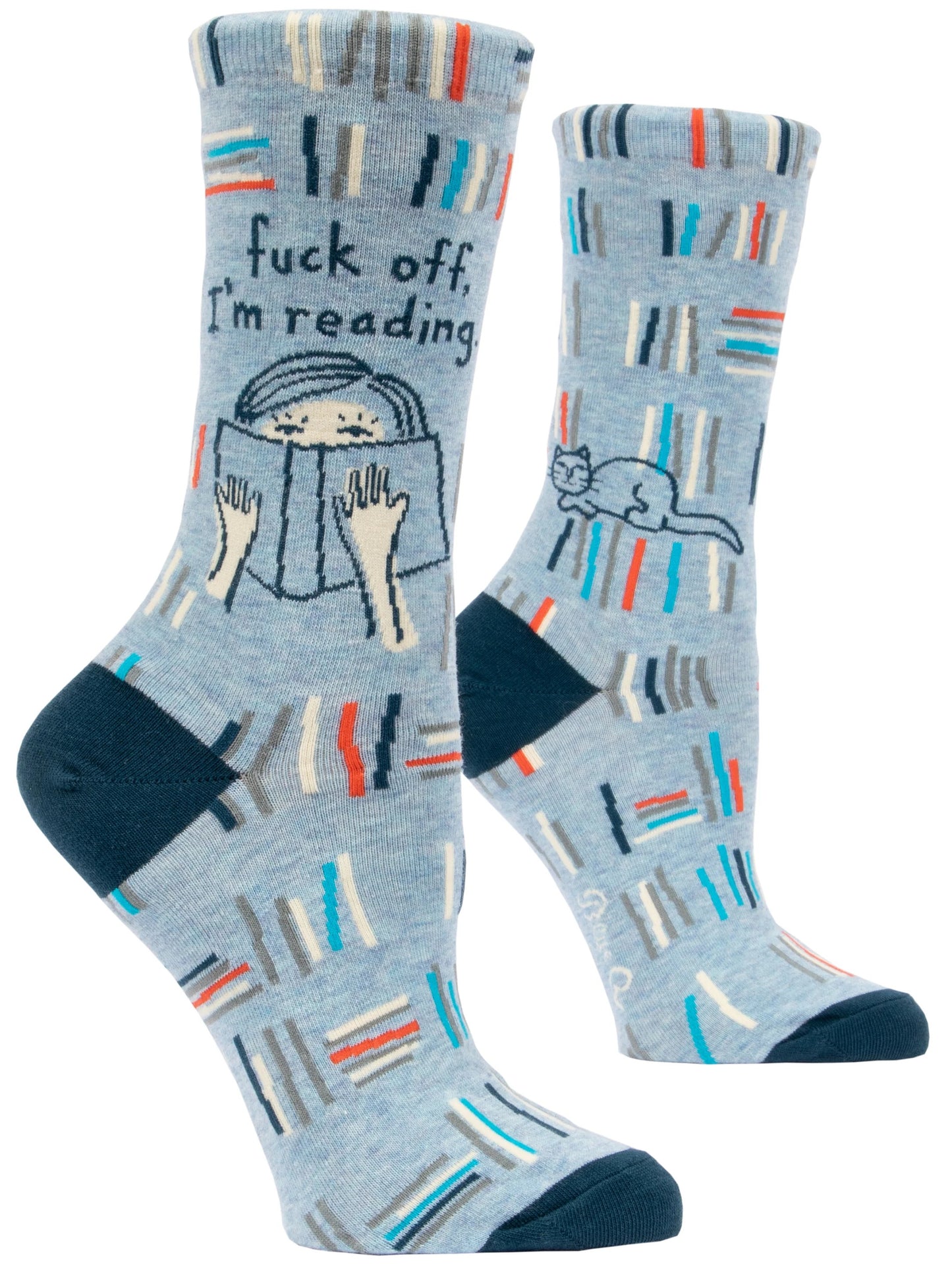 Fuck Off, I'm Reading Women's Socks by Incognito