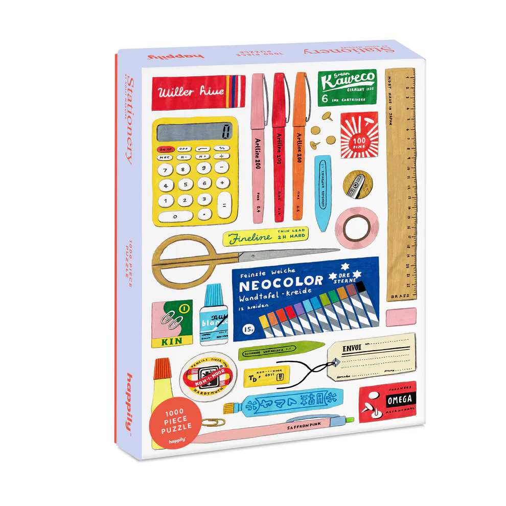 Stationery - 1,000 Piece Jigsaw Puzzle by Happily