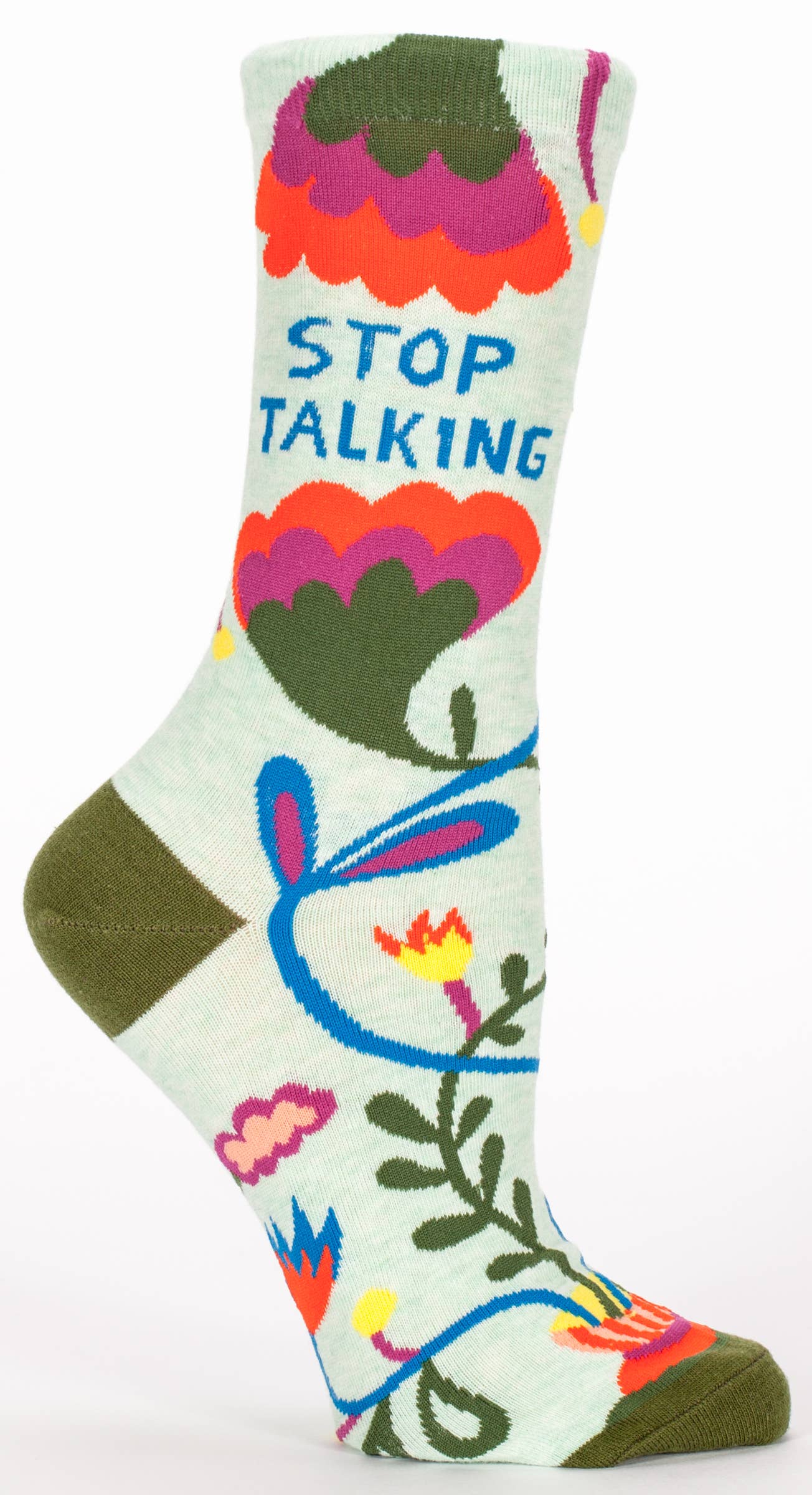 Stop Talking Women's Socks by Incognito