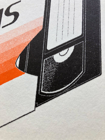 VHS Risograph By Mockup Goods
