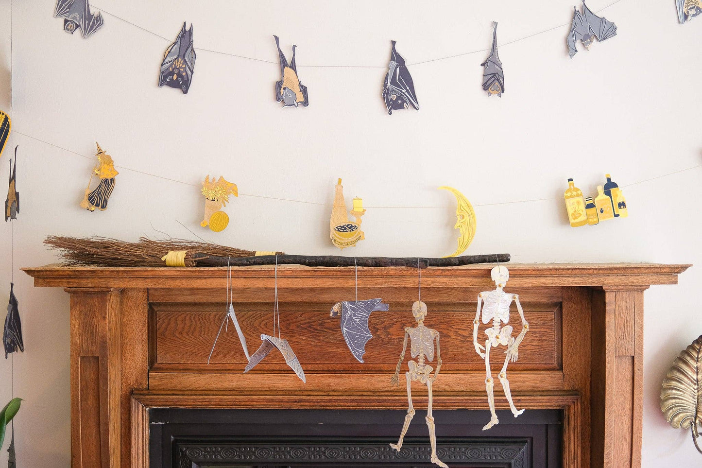 Dancing Skeletons Paper Ornaments By East End Press