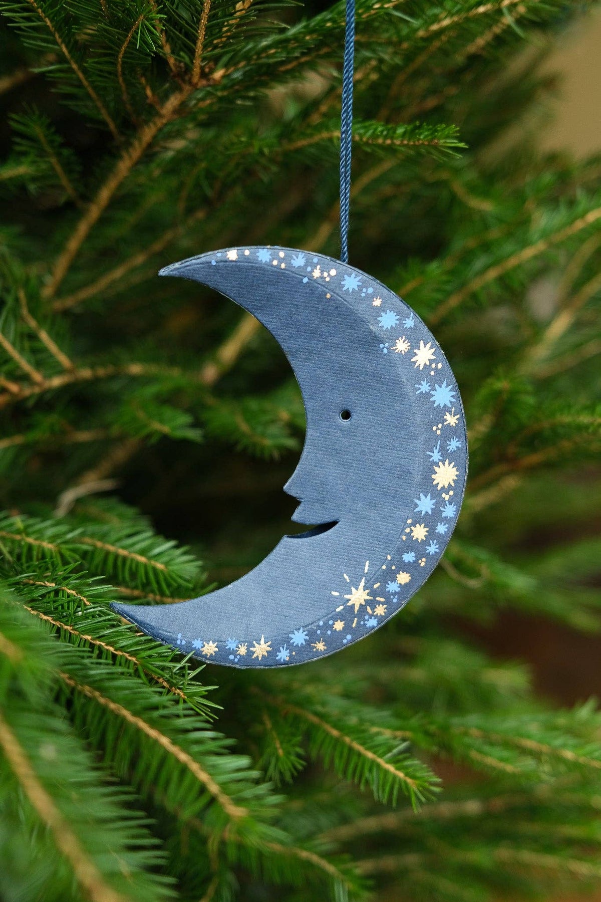 Midnight Man on the Moon Board Decoration By East End Press