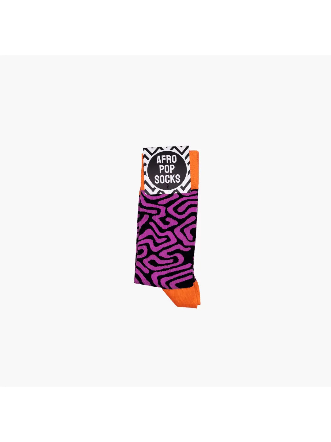 Roots Purple Socks by Afropop