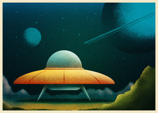 3rd Planet Giclee Print by The Chunkives
