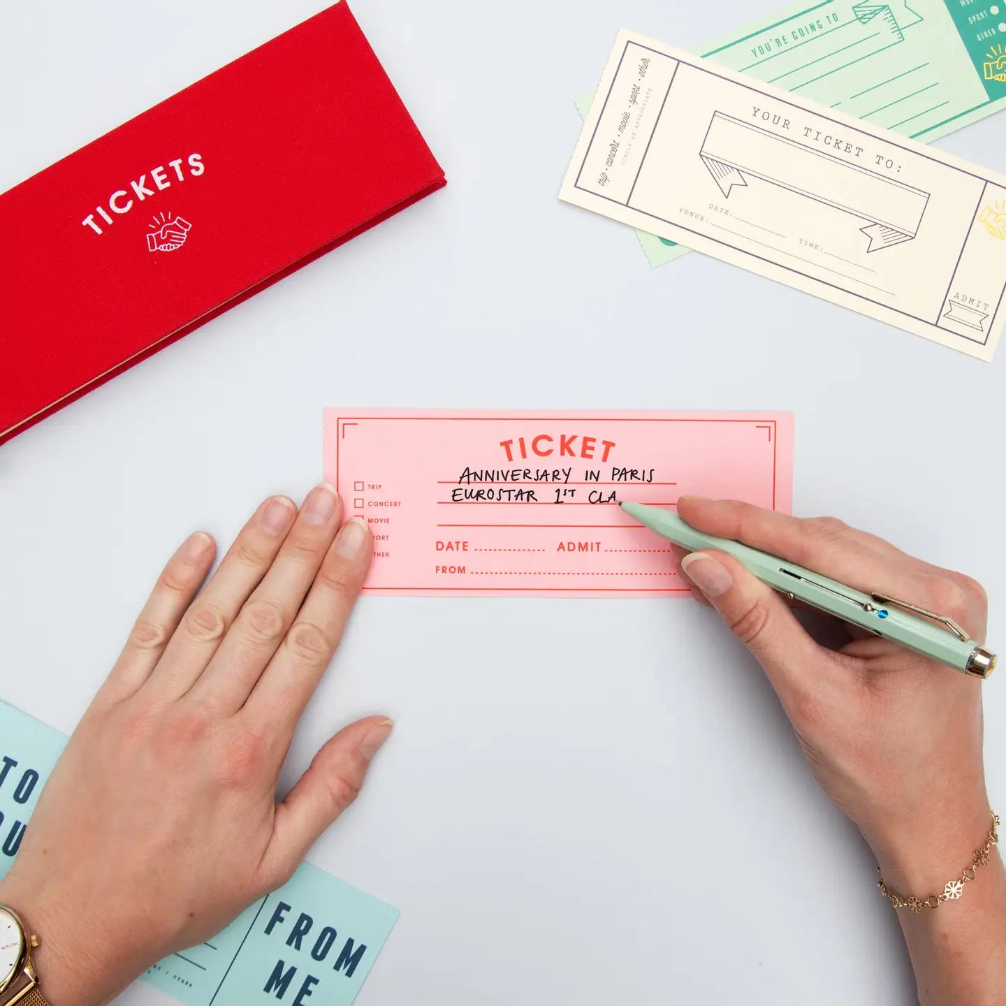 Diy Ticket Book by Luckies of London