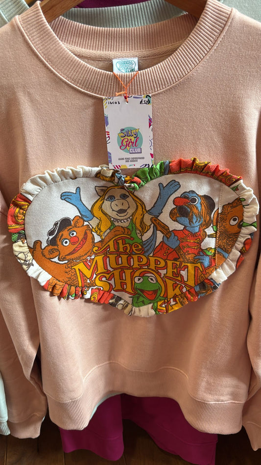 Muppets -up cycled Jumper by Silly Girl Club