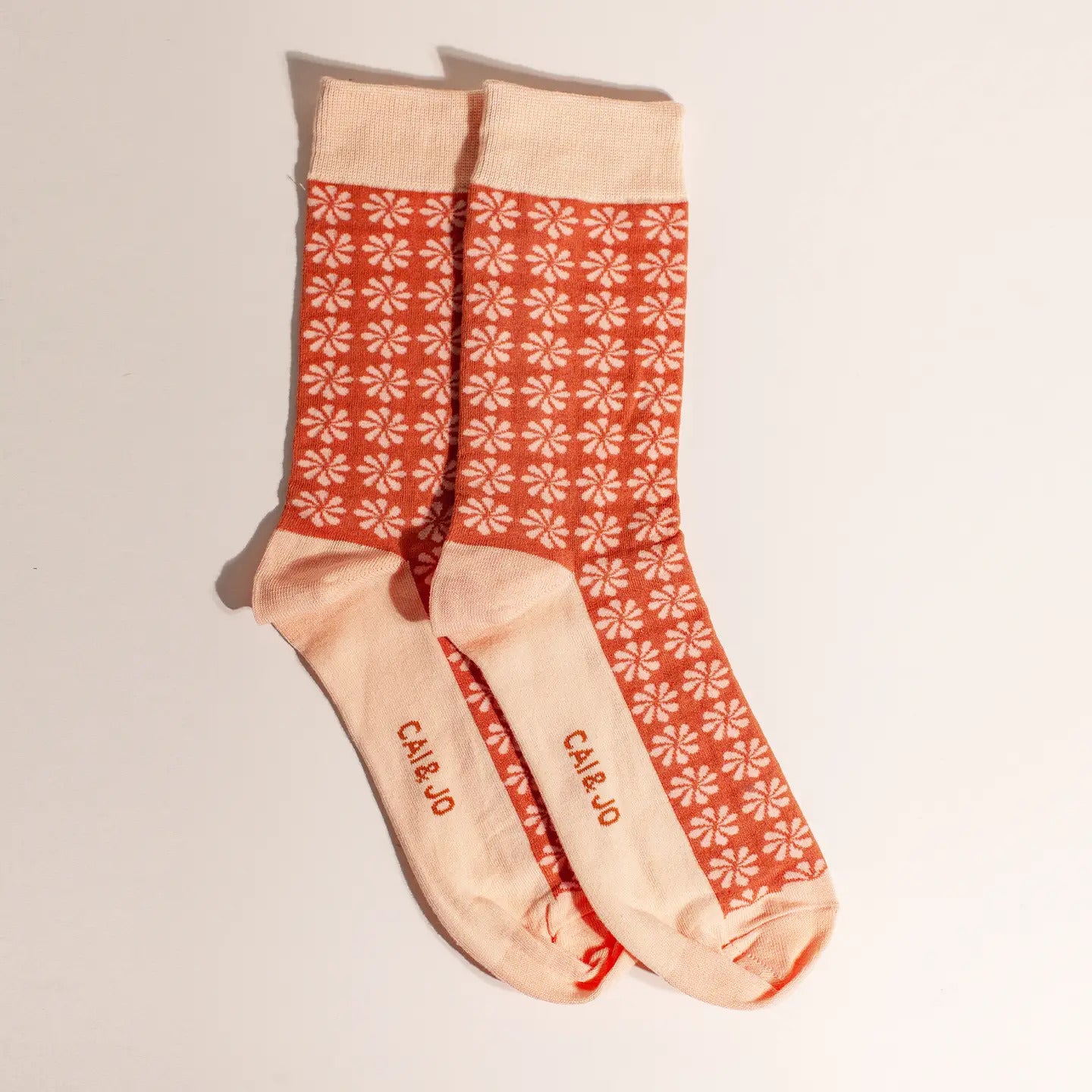 Daisy Flower Socks by Cai & Jo