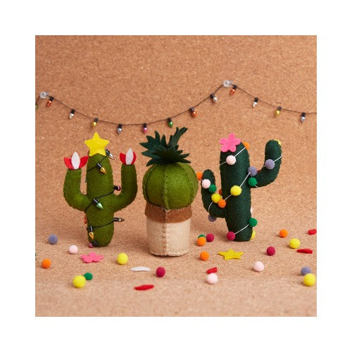Felt Cactus - Kit By West Design Products