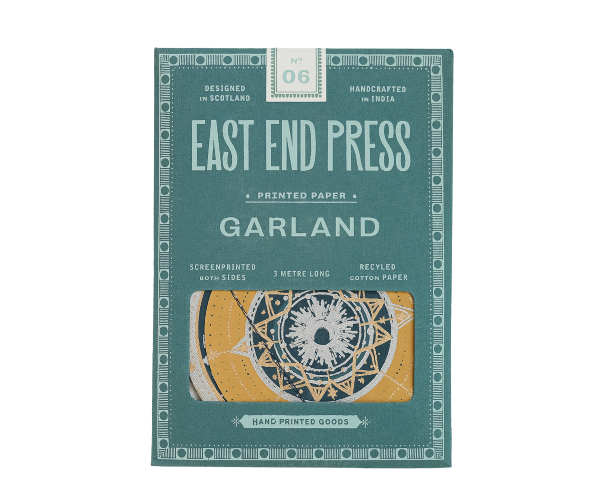 Celestial Sewn Garland By East End Press