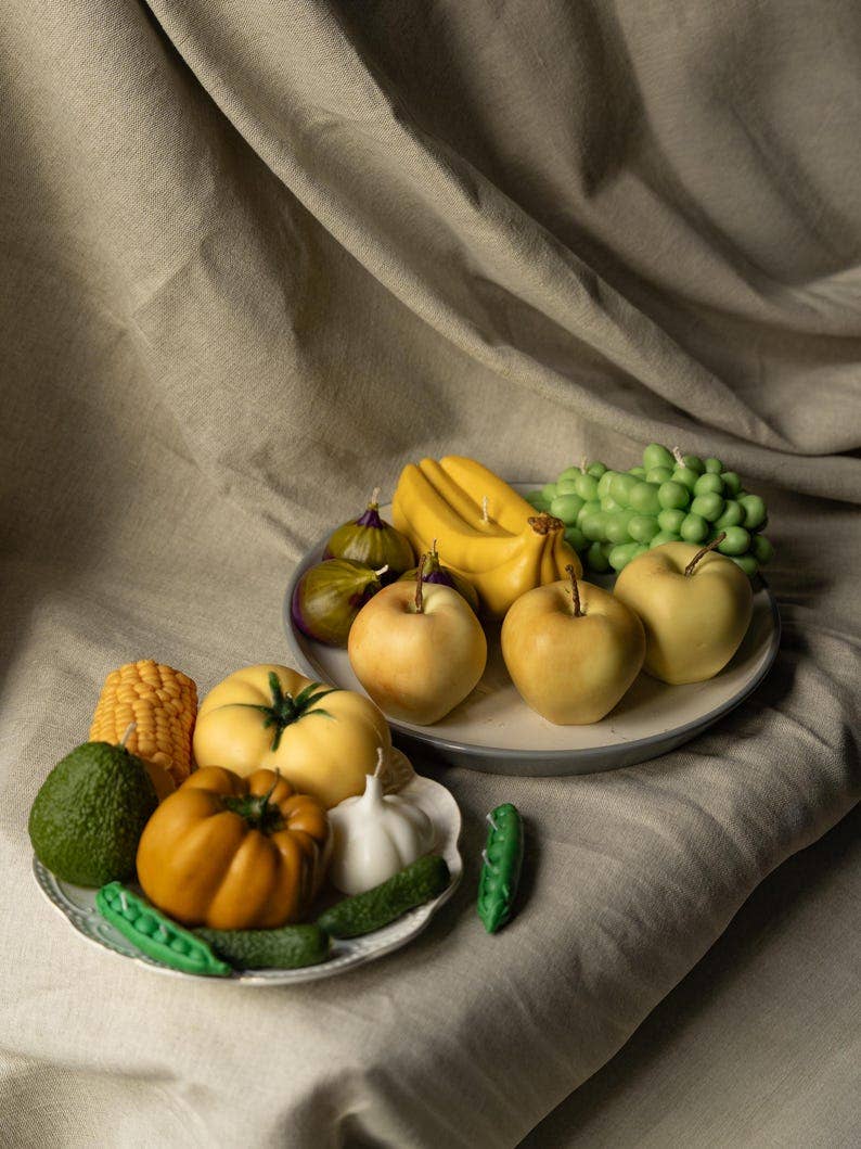 Fruit & Vegetable Candle Realistic Food Candles By Flametip