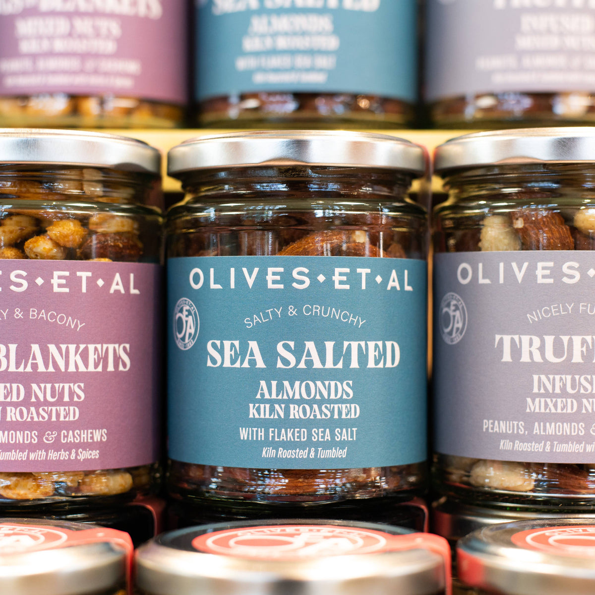 Sea Salted Kiln Roasted Almonds By Olives Et Al
