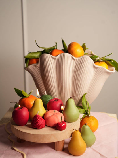 Handmade Fruit-shaped Candles By Flametip