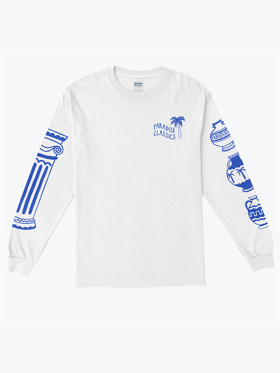 PARADISE CLASSICS Long Sleeve White by Lizzie King