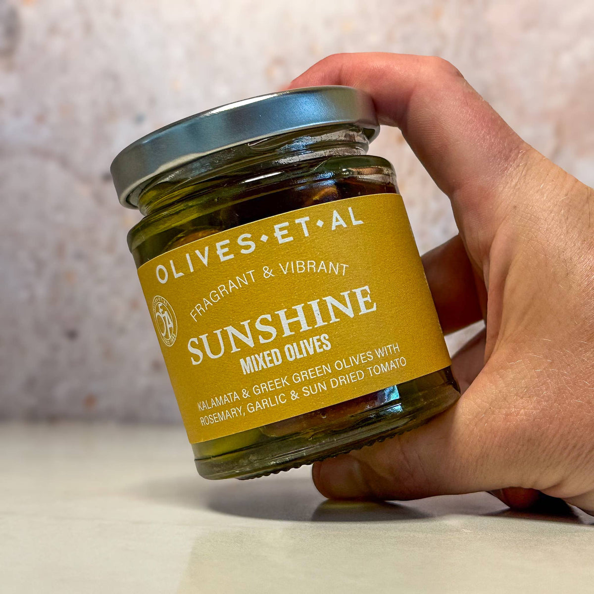 Sunshine Rosemary & Garlic Whole Olives for Hampers&Gifting