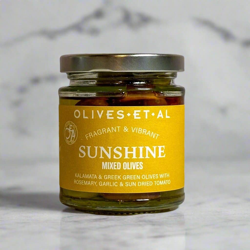 Sunshine Rosemary & Garlic Whole Olives for Hampers&Gifting