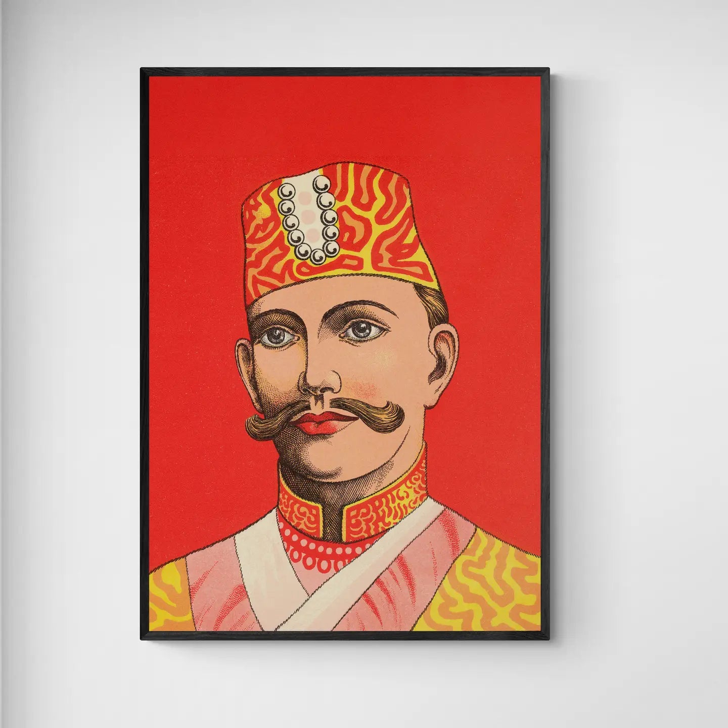 Vintage Royal Indian Art Print by INK & SONS