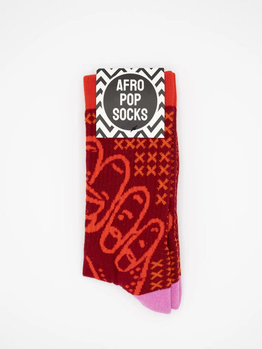 Bhm Afropop Socks by Afropop Socks