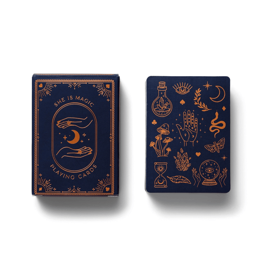 Designworks Ink Playing Cards - She Is Magic by Designworks Collective