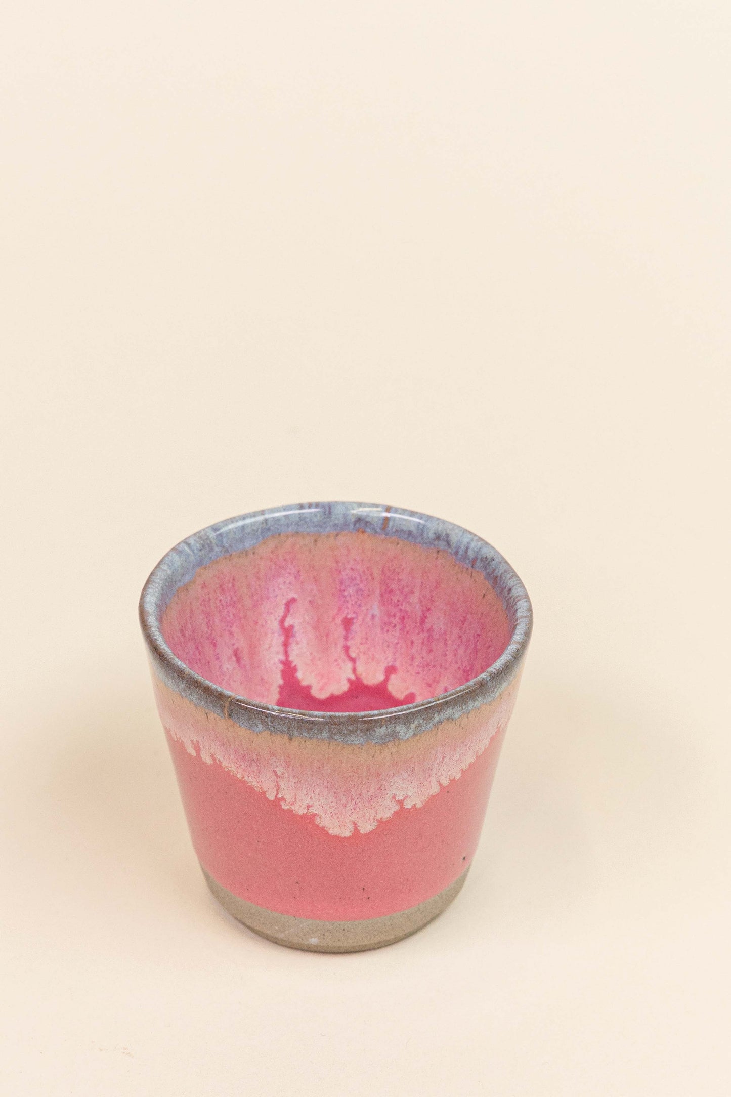 Pink Espresso Cup Pôr Do Sol By Grain By Grain