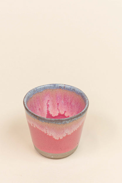 Pink Espresso Cup Pôr Do Sol By Grain By Grain
