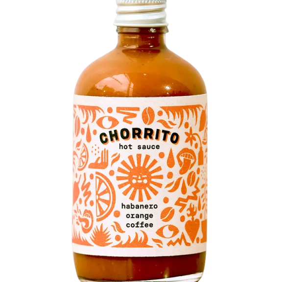 Habanero / Orange / Coffee Hot Sauce by Chorrito Sauce co