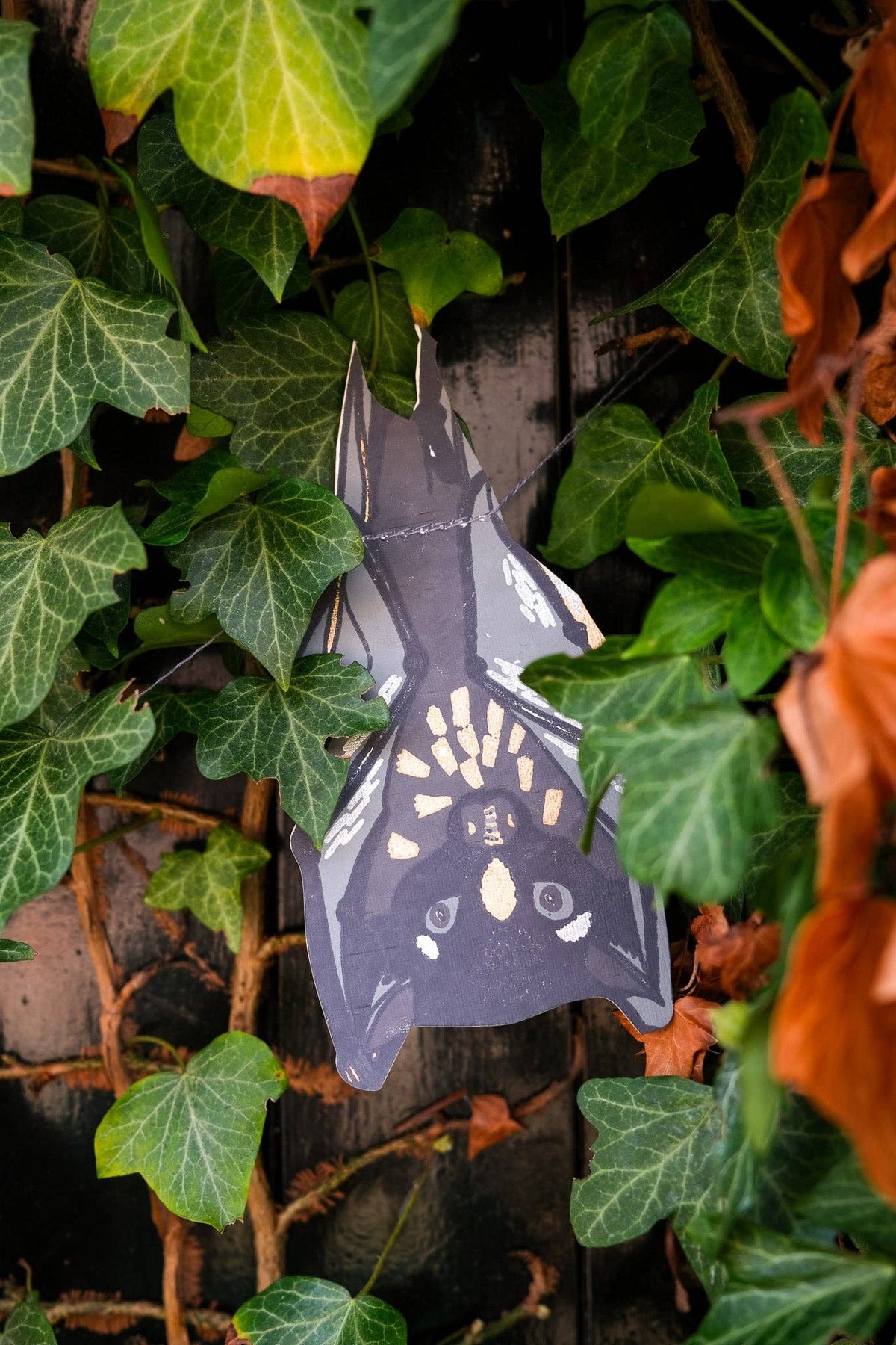 BATS Sewn Garland Decoration By East End Press