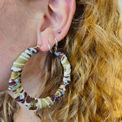 Handmade Earrings by Gangster Wraps
