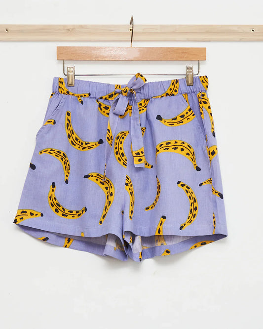 Cool Bananas Drawstring Shorts by Periodical