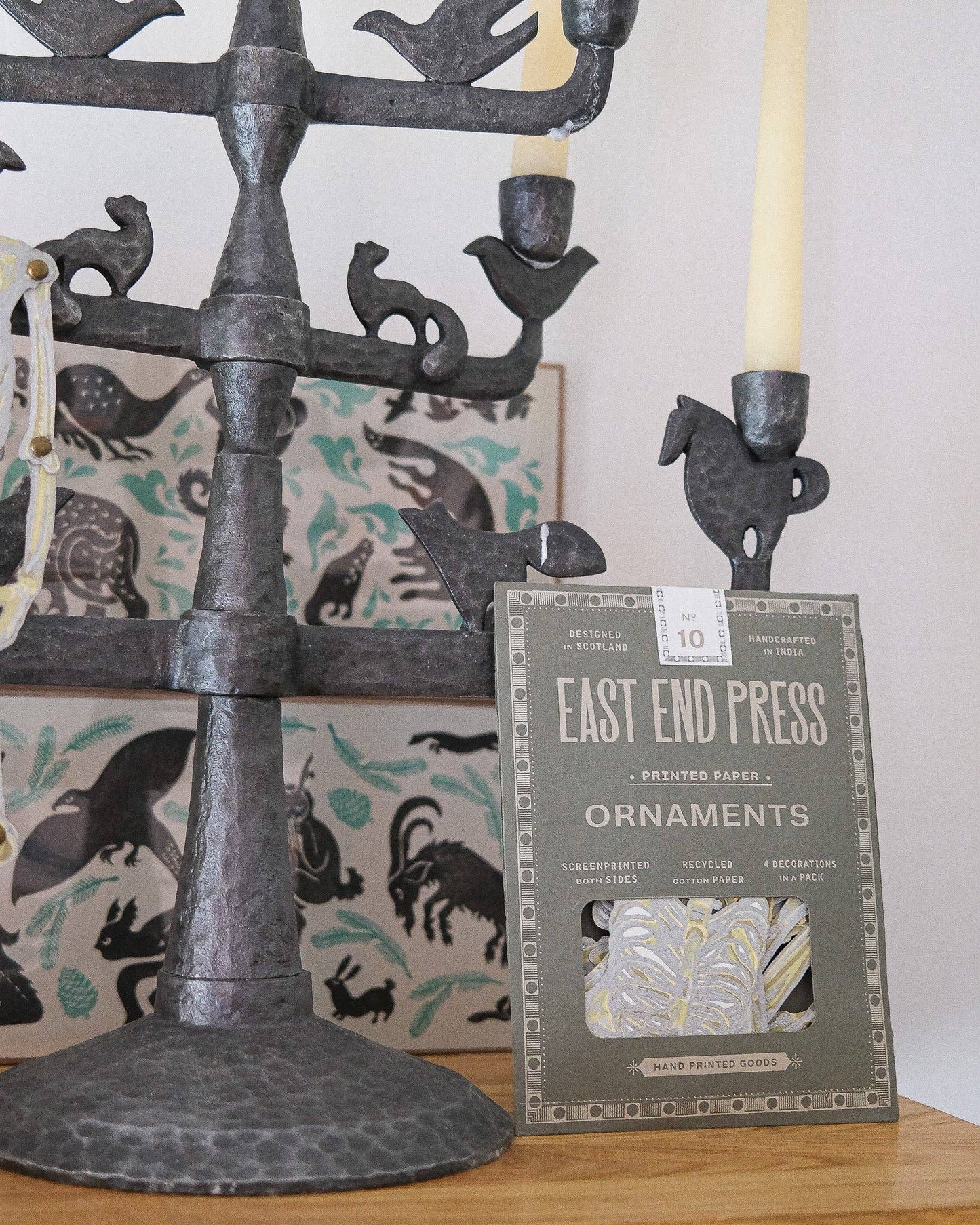 Dancing Skeletons Paper Ornaments By East End Press