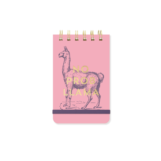 Vintage Sass Notepad - No Prob Llama by Designworks